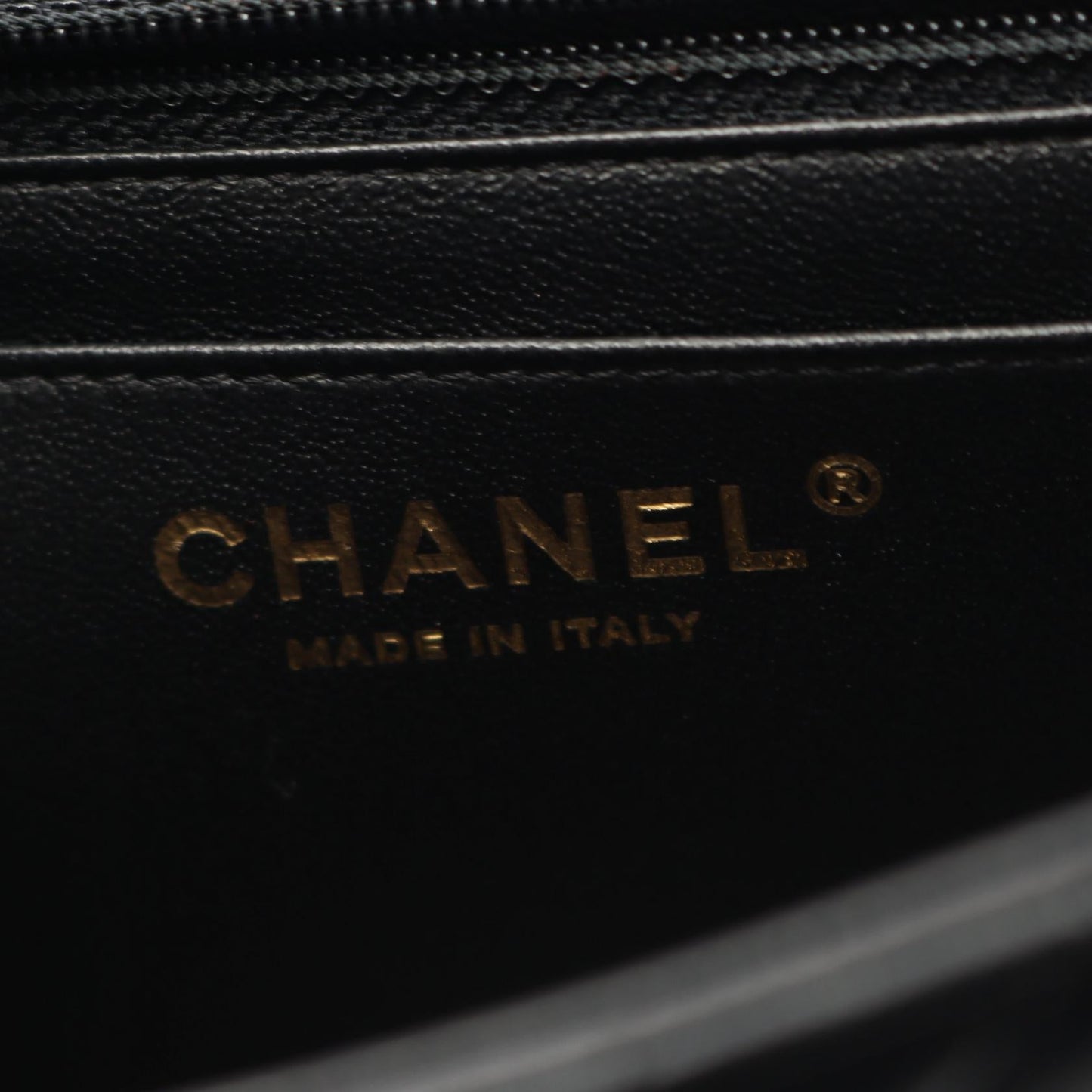 Chanel Chevron V Stitch Lambskin Shoulder Bag