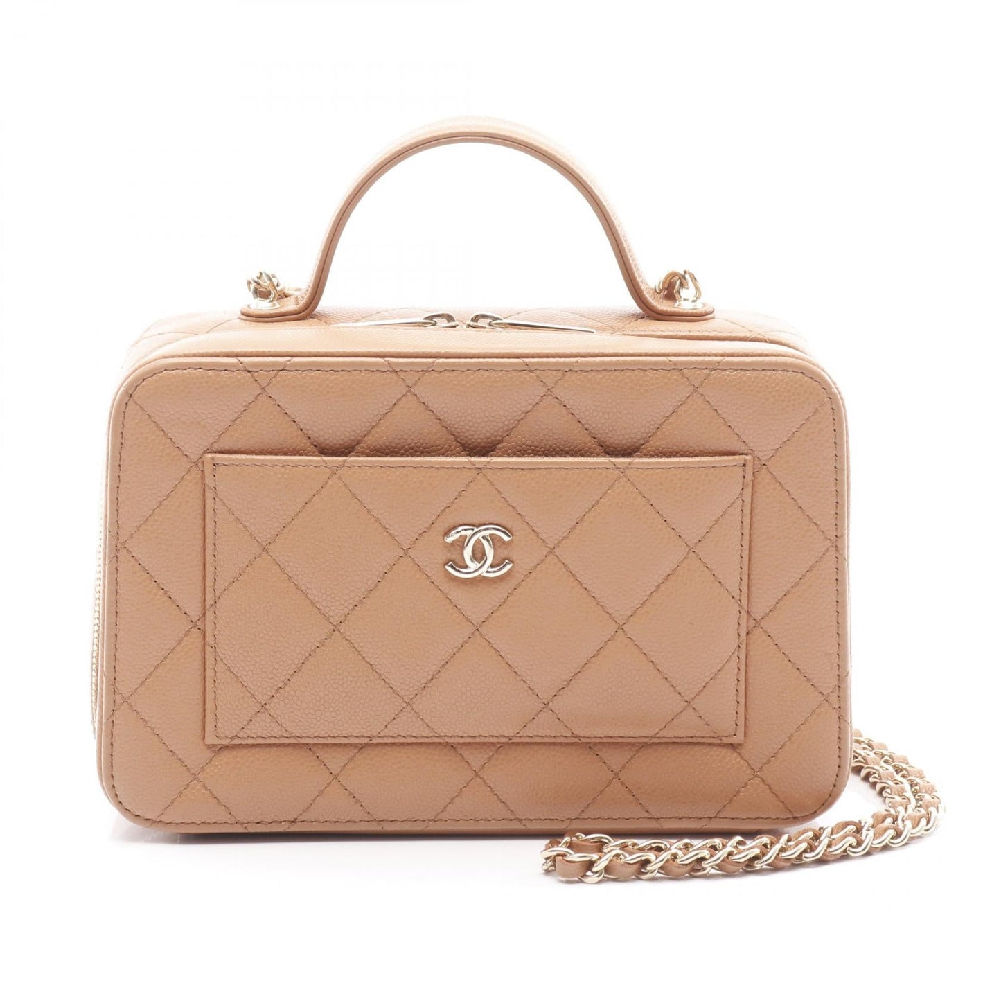 Chanel Matelassé Grained Calfskin Shoulder Bag