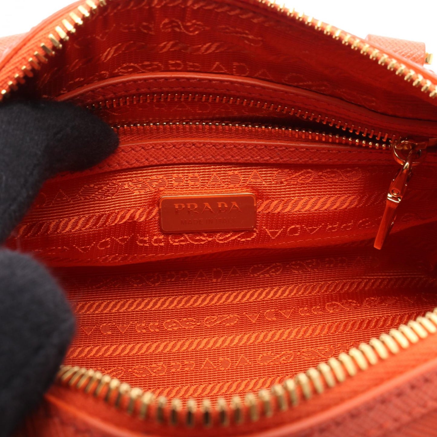 Prada SAFFIANO LUX Saffiano Leather Handbag