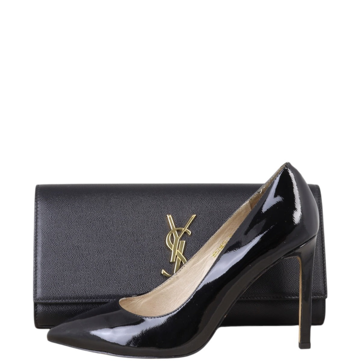 Saint Laurent Kate Monogram Clutch