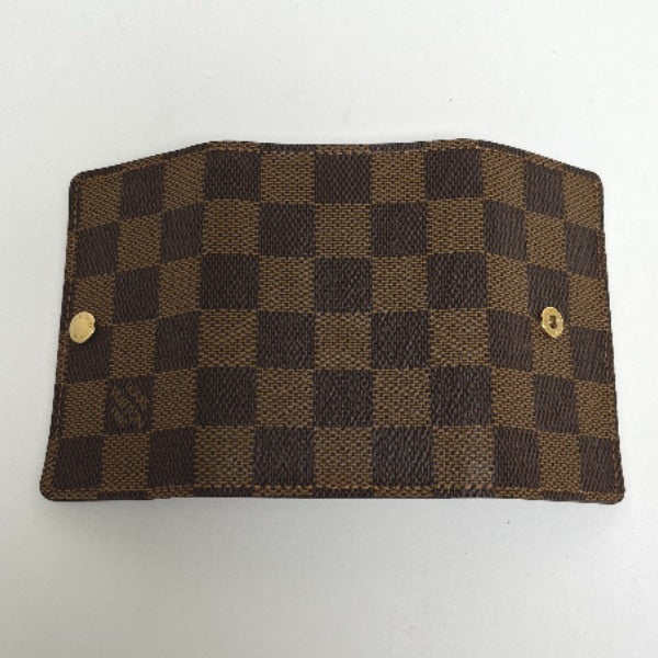 LOUIS VUITTON Key case Key holder Damier canvas Brown for 6 Damier Multicles6 unisex(Unisex)