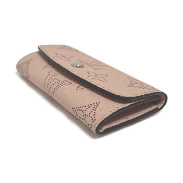 LOUIS VUITTON Key case Key holder Monogram Mahina Magnolia Key case for 4 Key holder Mahina Multicles4 unisex(Unisex)