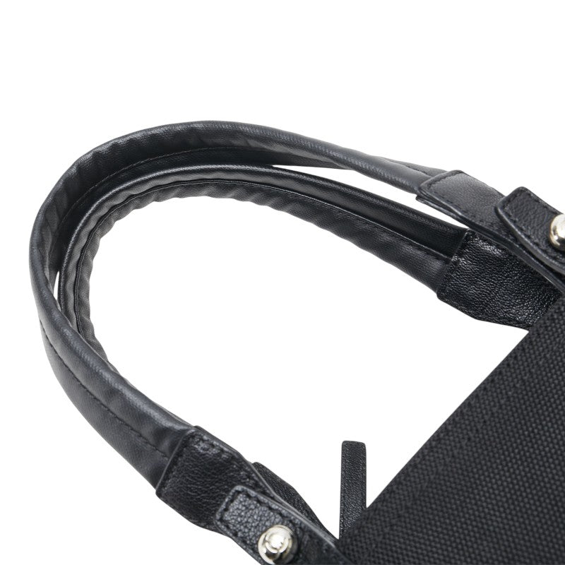 Chanel Biarritz Matelasse PVC Canvas Tote Bag Classic Flap