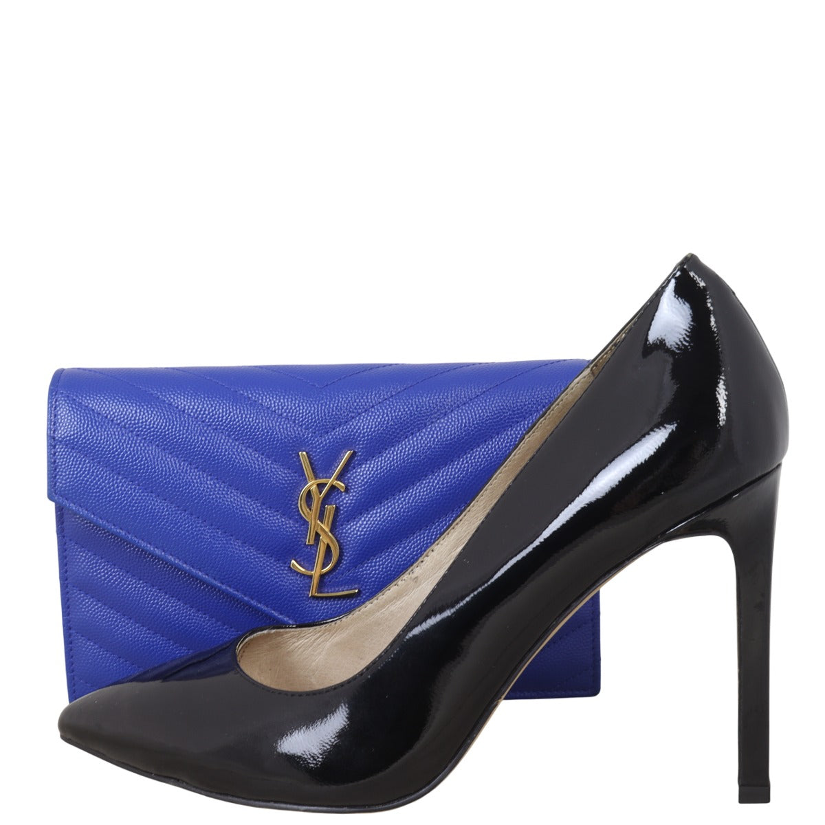 Saint Laurent Cassandre Envelope Chain Wallet