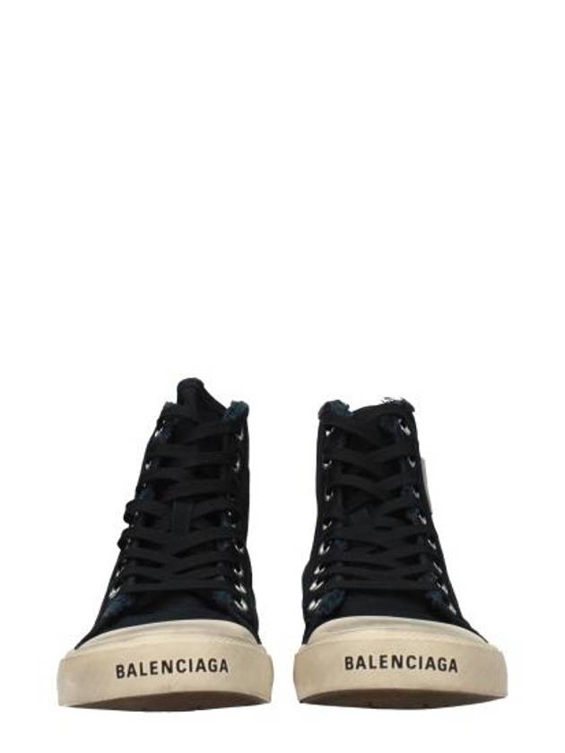 Luxury Balenciaga Trending 2026 Paris High Top Sneakers Black