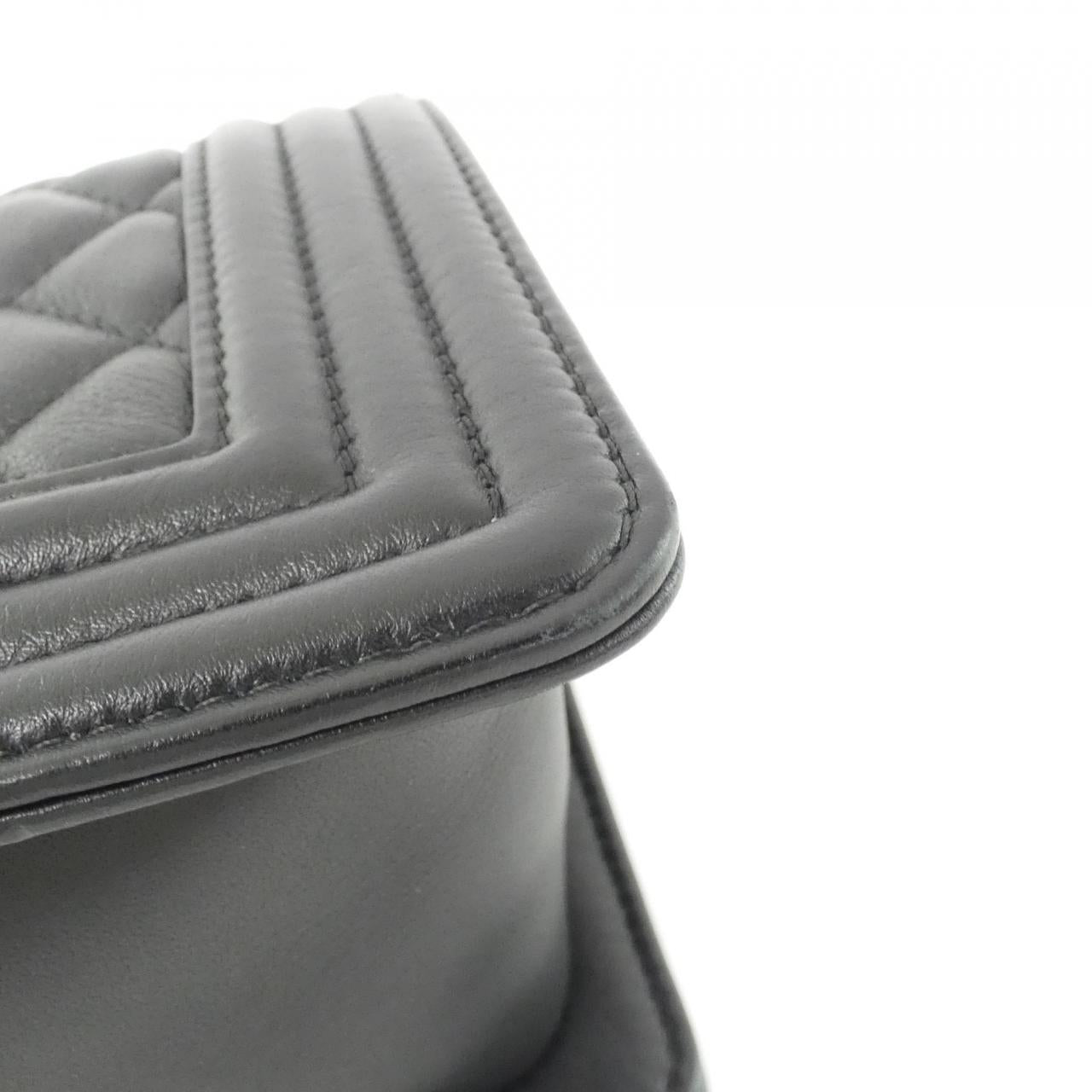 Chanel Boy Chanel Lambskin Shoulder Bag