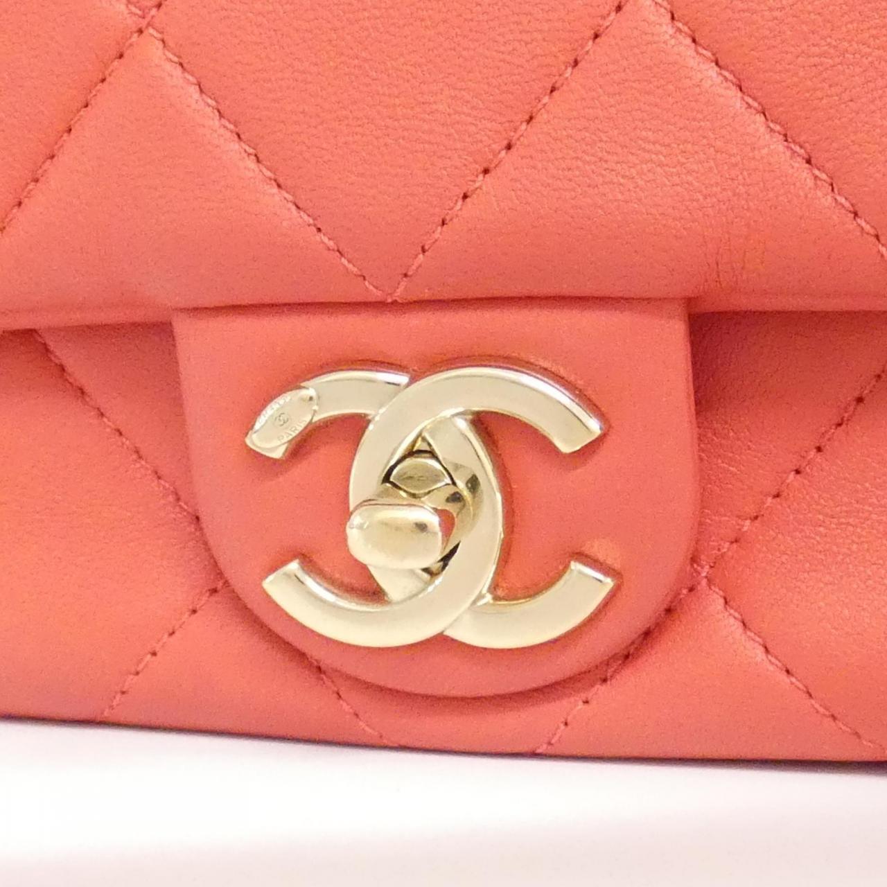 Chanel Lambskin Shoulder Bag