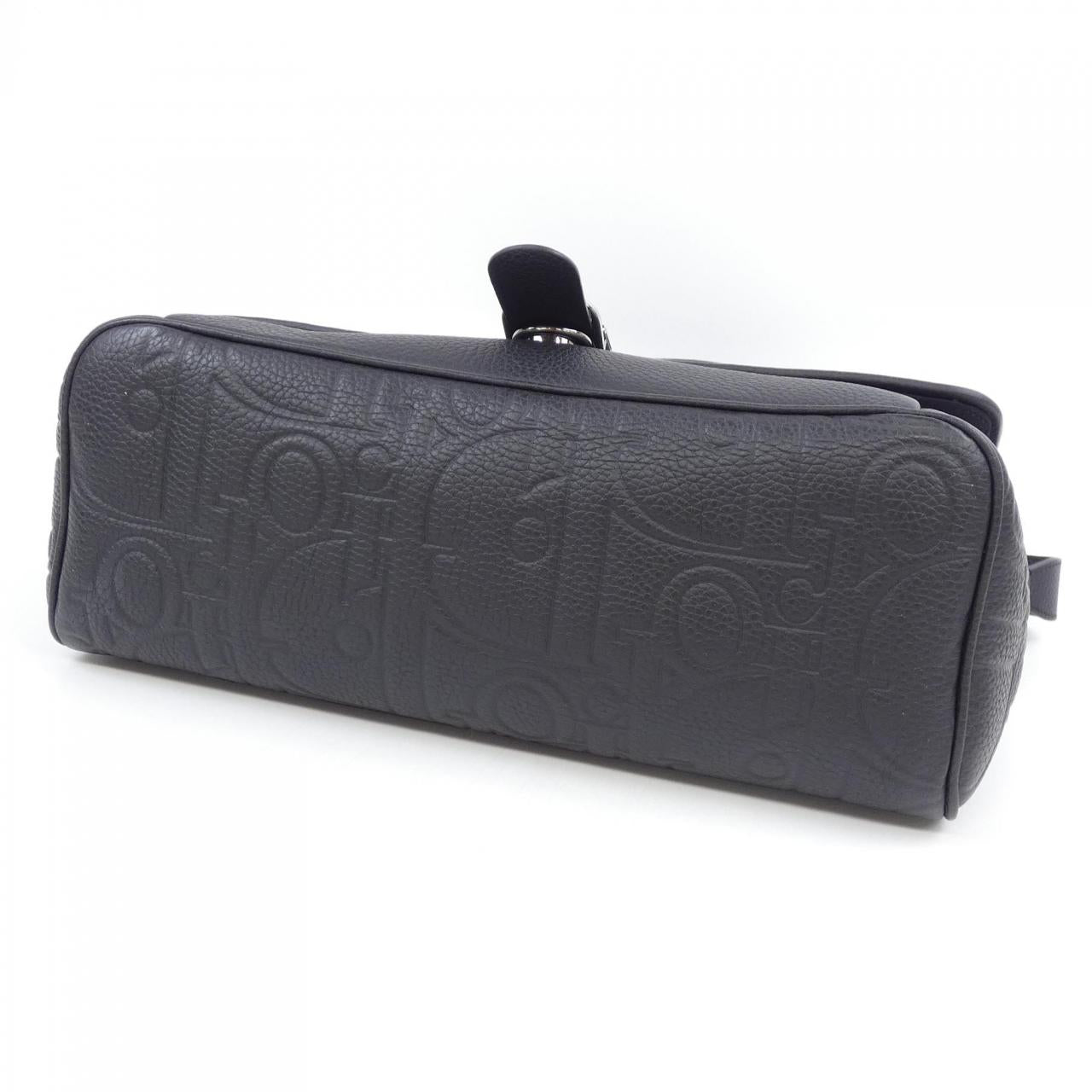 Dior Daily Flap Messenger Bag Gravity Leather Grained Calfskin Messenger Bag