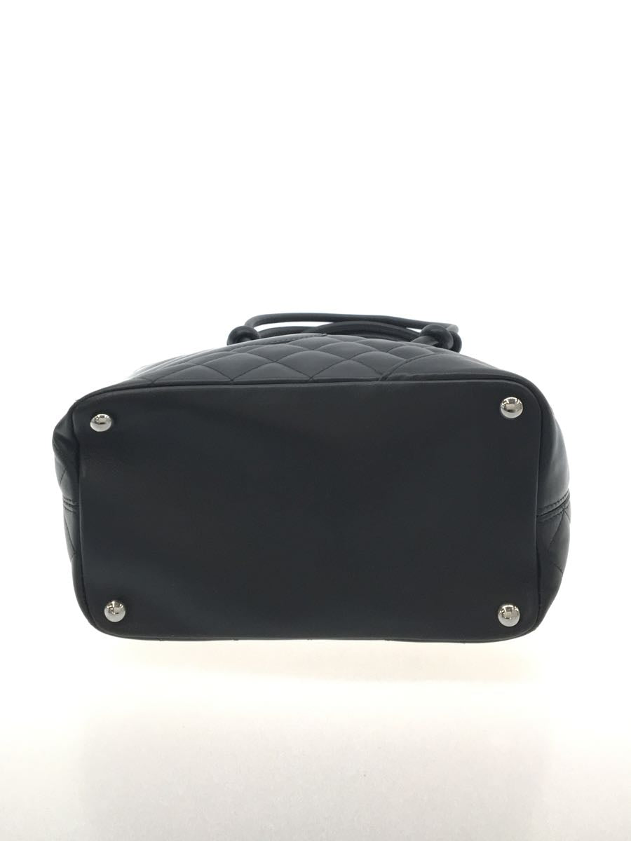 Chanel Leather Cambon Line Medium Tote Bag