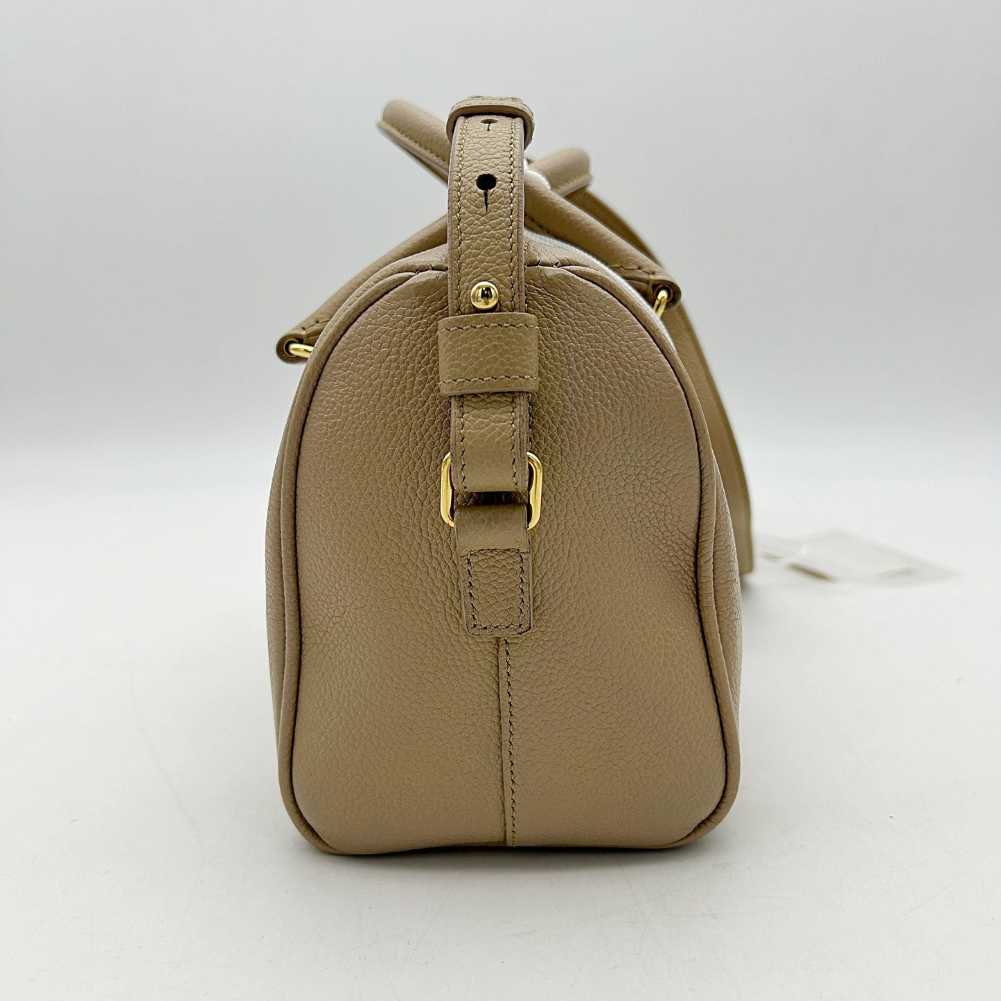 Yves Saint Laurent Classic Baby Duffle Bag Beige LA8374