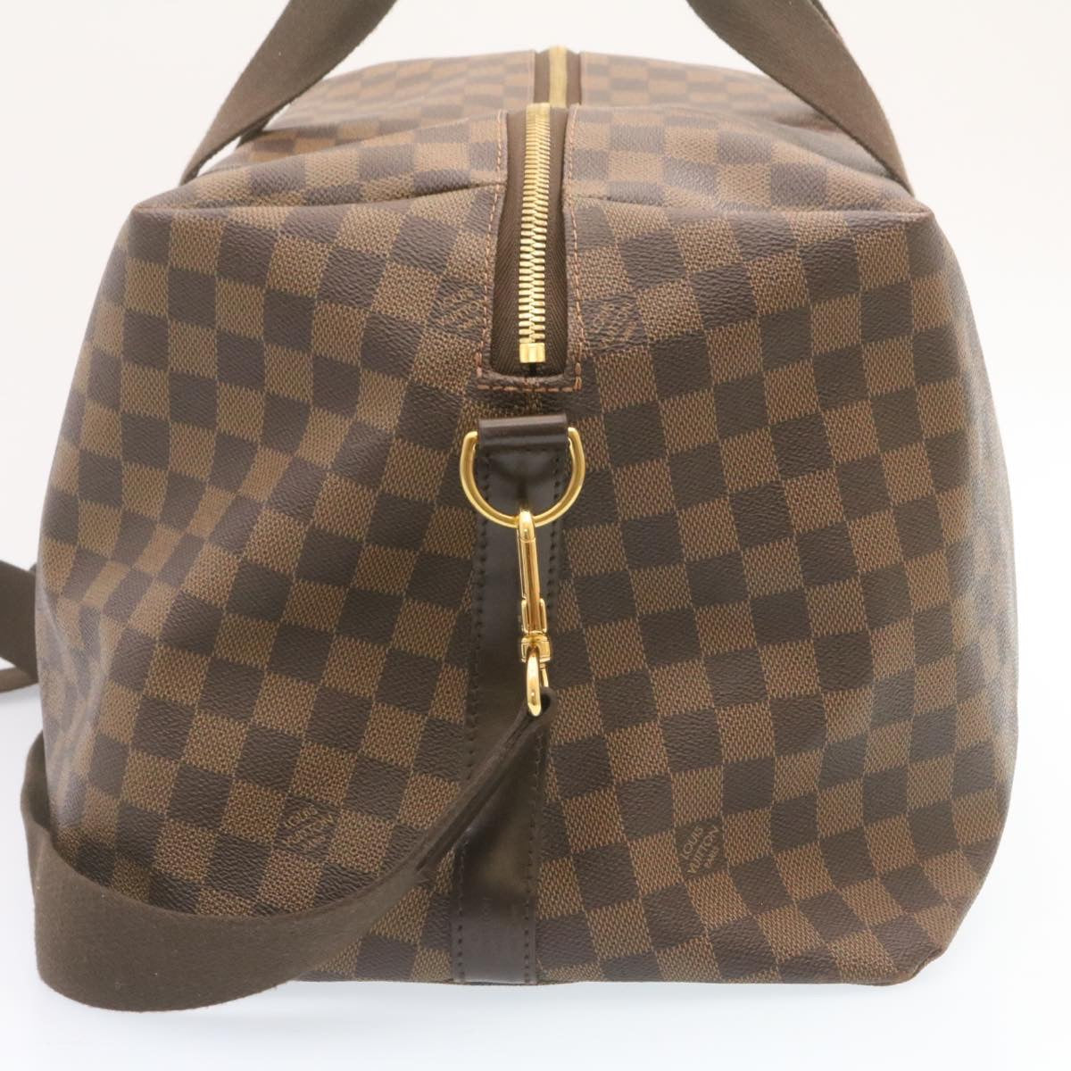LOUIS VUITTON Damier Ebene Weekender GM Boston Bag N40477 LV Auth 23378A