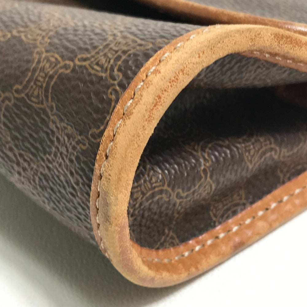 CELINE Waist bag PVC / Leather Brown Macadam Women 65