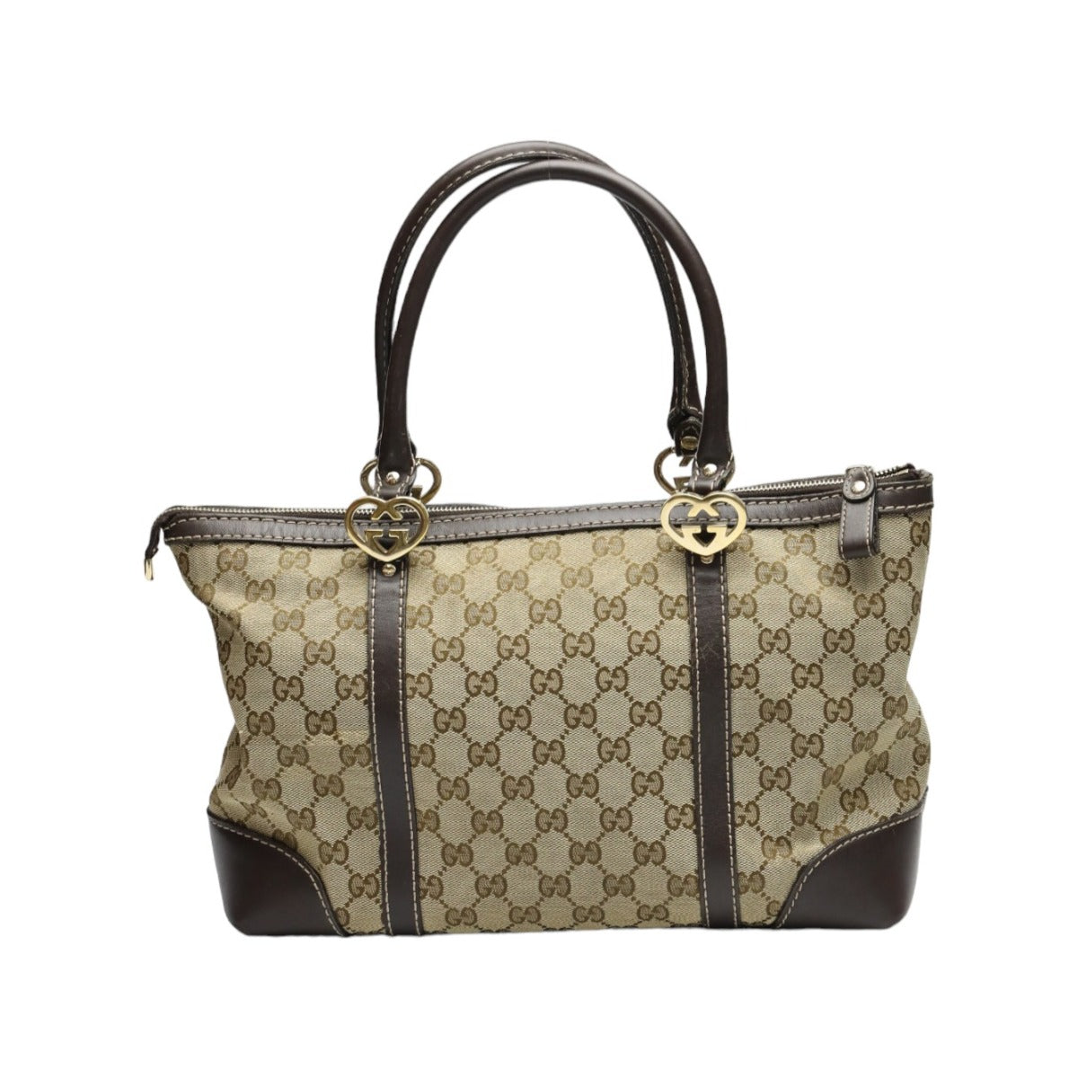 GUCCI Tote Bag 257069 GG canvas beige Handbag GG pattern canvas unisex(Unisex) Used