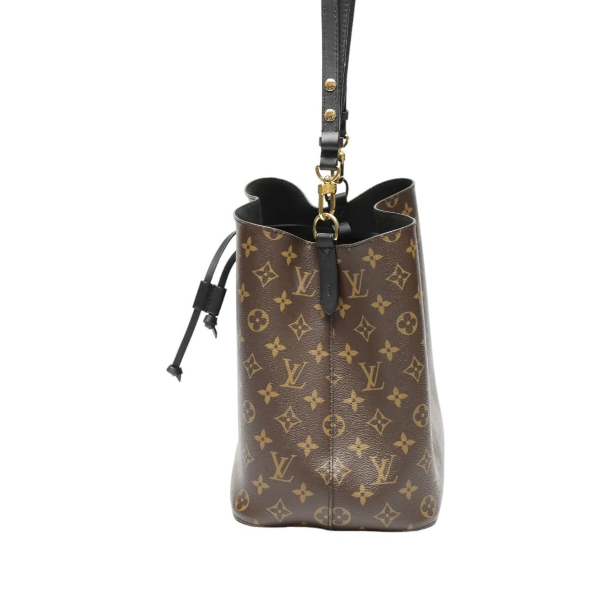 LOUIS VUITTON Shoulder Bag Monogram canvas Brown noir Shoulder Bag Monogram Neonoe Women