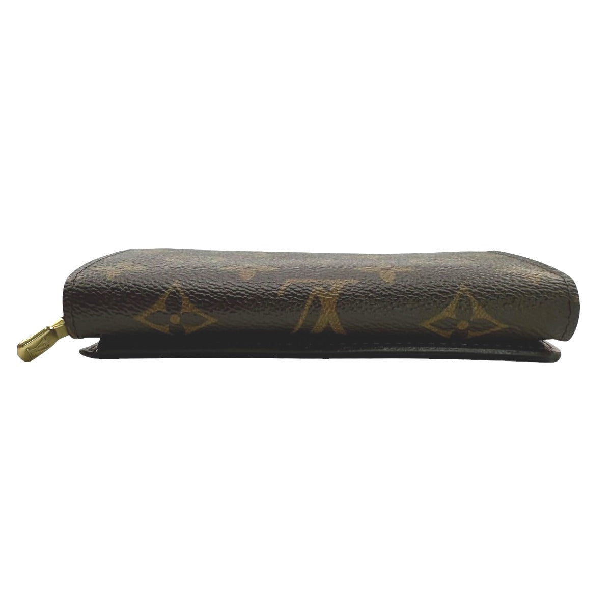 LOUIS VUITTON Bifold Wallet M61736 Monogram canvas Brown L-shaped fastener Monogram Porto Monevier Tresor unisex(Unisex)