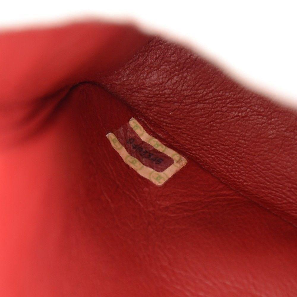 CHANEL 2.55 10inch Double Flap Red Quilted Leather Shoulder Bag