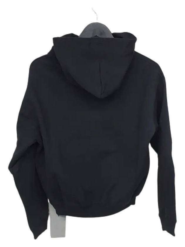 Luxury Balenciaga Trending 2026 Gymwear Logo Cotton Hoodie Black