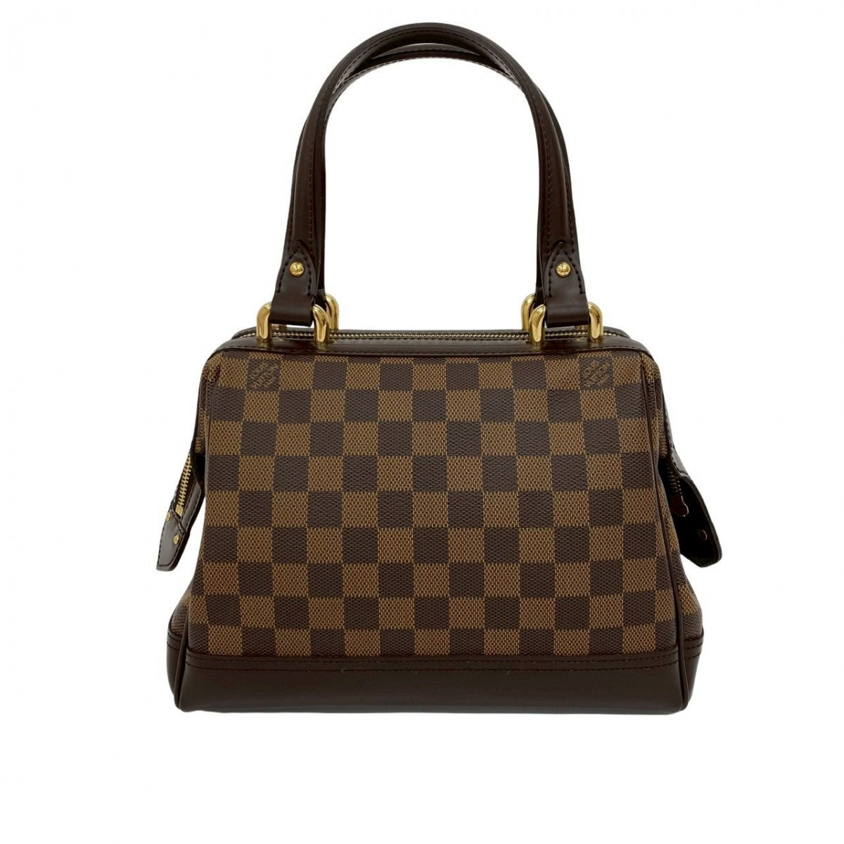 LOUIS VUITTON Handbag N51201 leather Brown Damier Knightsbridge