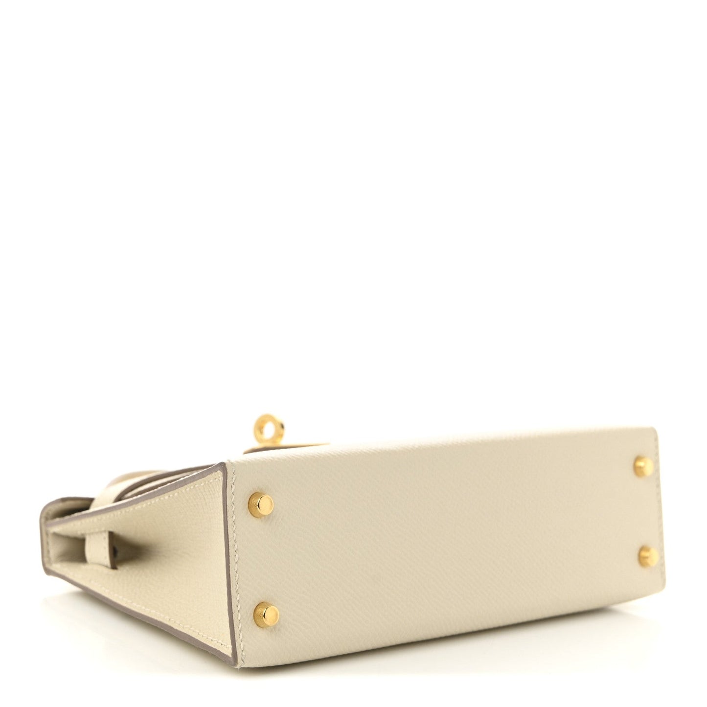 Hermes Epsom Mini Kelly Sellier 20 Craie