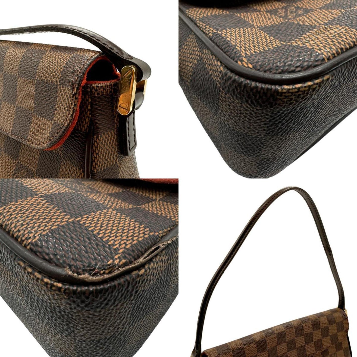 Louis Vuitton Damier Damier Canvas Handbag