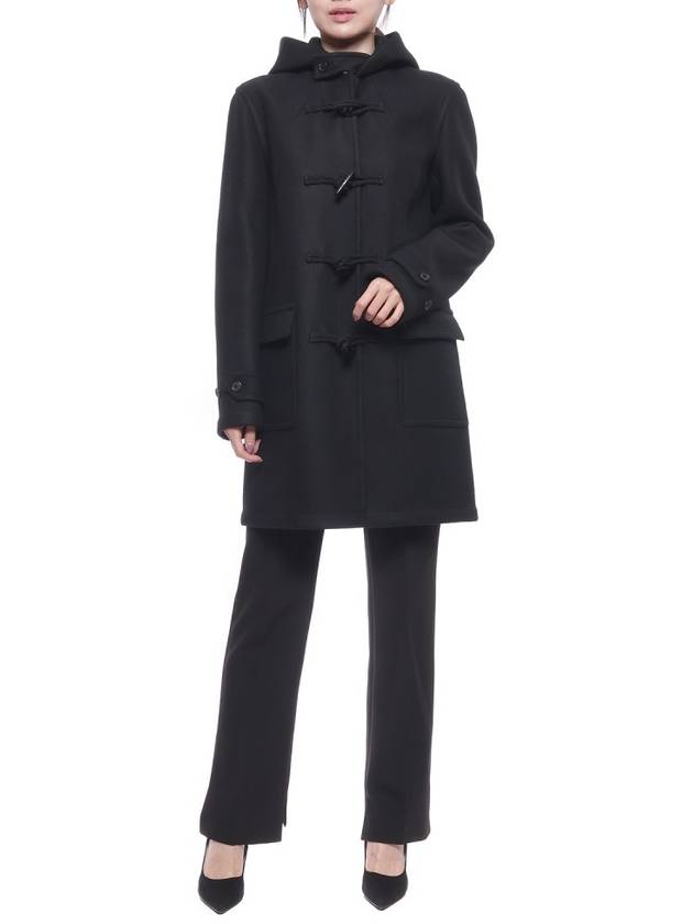 Luxury Saint Laurent Trending 2025 Wool Duffle Coat Black