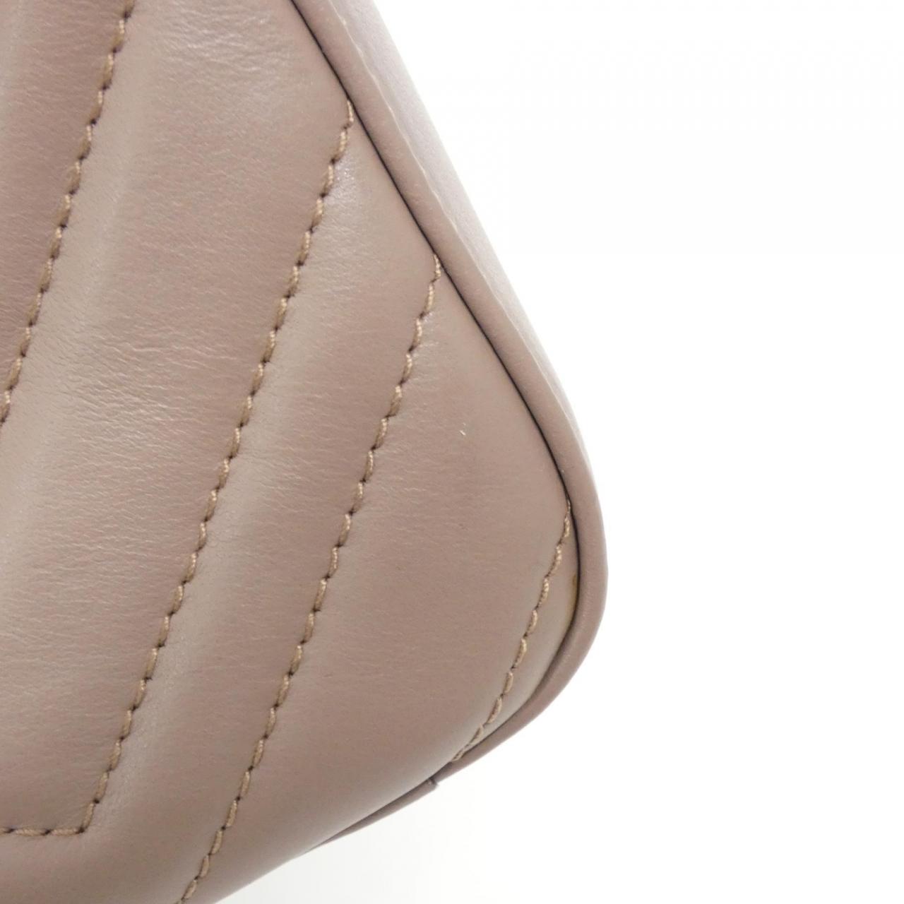 Gucci GG MARMONT Quilting Chevron Leather Backpack