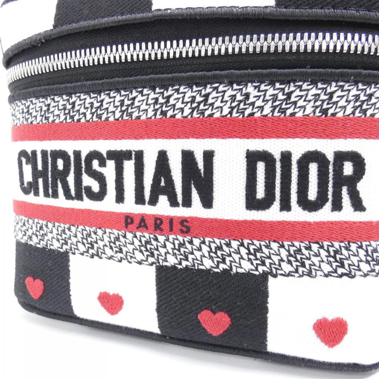 Dior Dior Travel Vanity Case Canvas Bag
