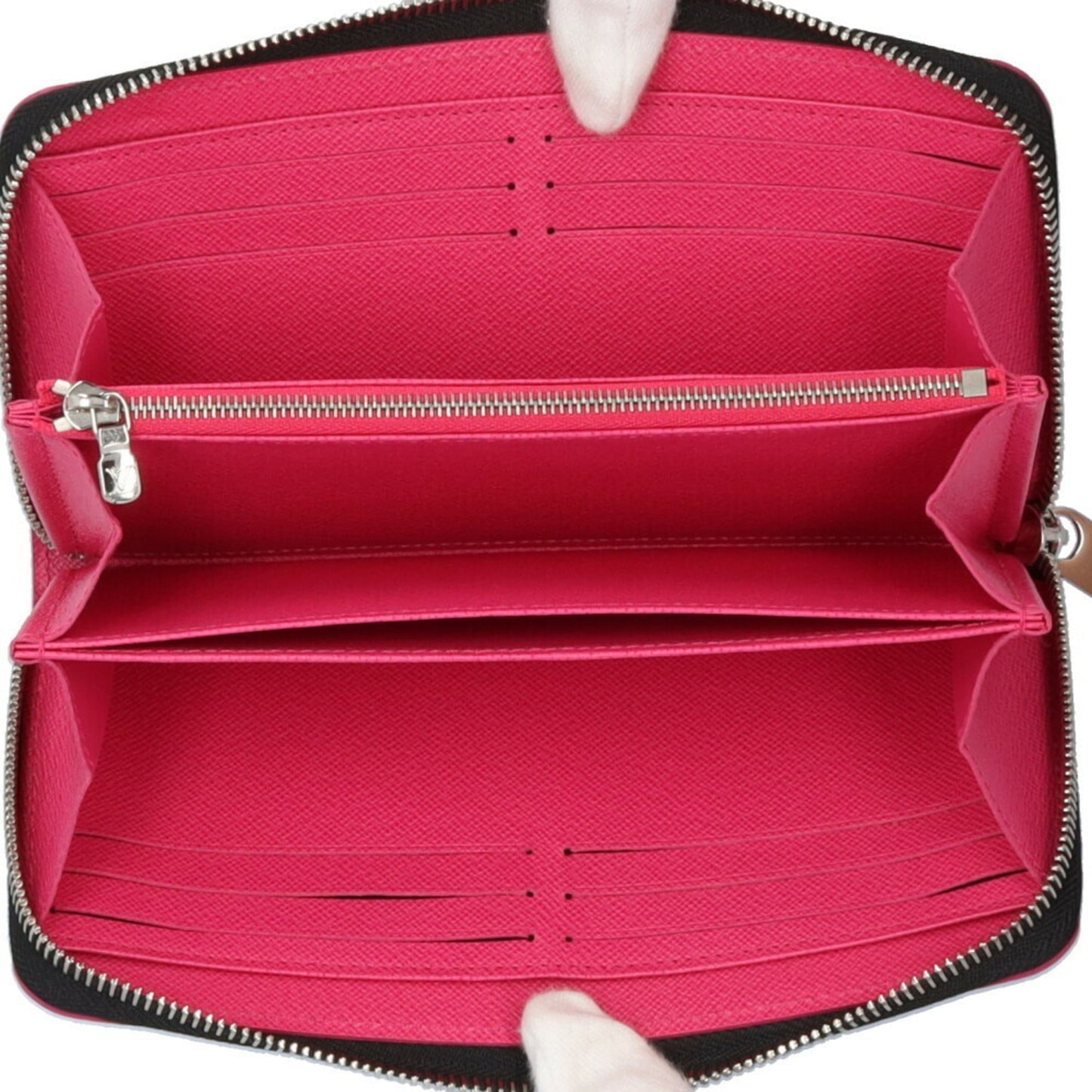 Louis Vuitton pink Epi Leather Long Wallet (Bi-Fold)