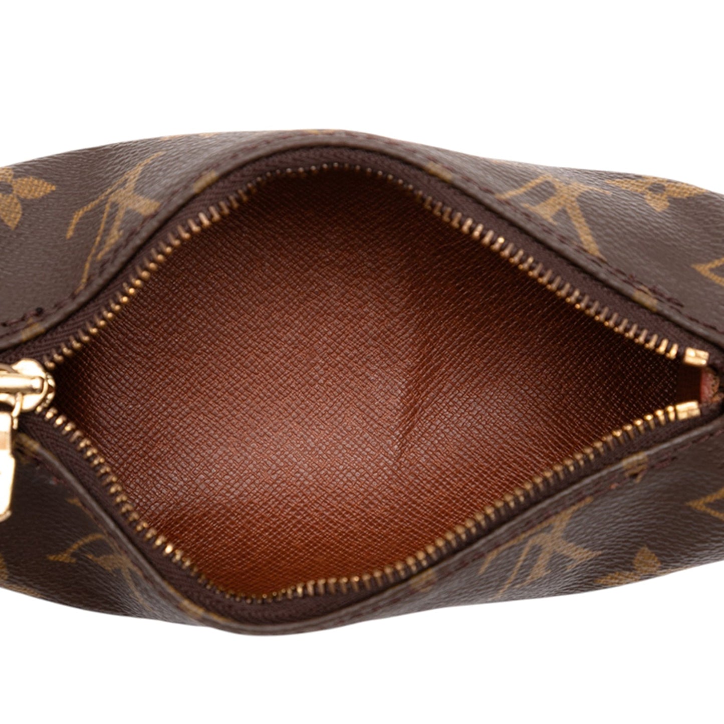 Brown Louis Vuitton Monogram Papillon Pochette Handbag