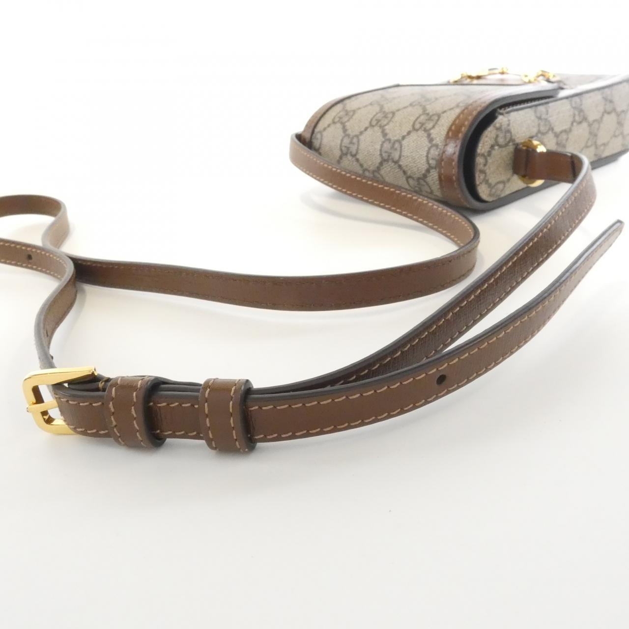 Gucci HORSEBIT 1955 GG Supreme Canvas Shoulder Bag