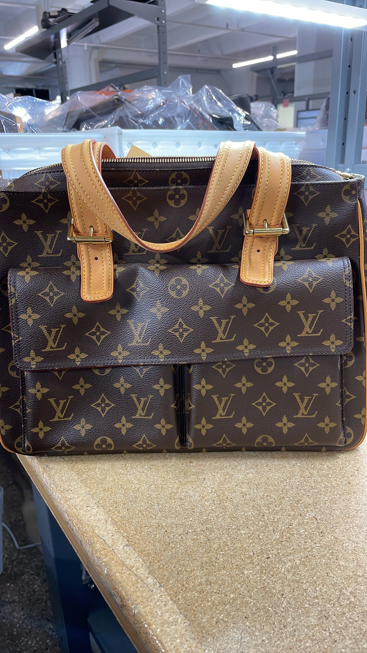 Louis Vuitton Multipli Cite Handbag Monogram Canvas