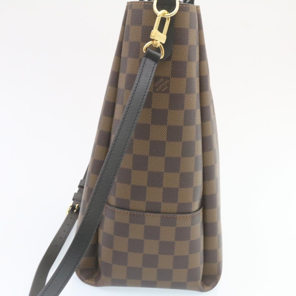 LOUIS VUITTON Damier Ebene Belmont NV BB 2way Hand Bag N60348 LV 27629A