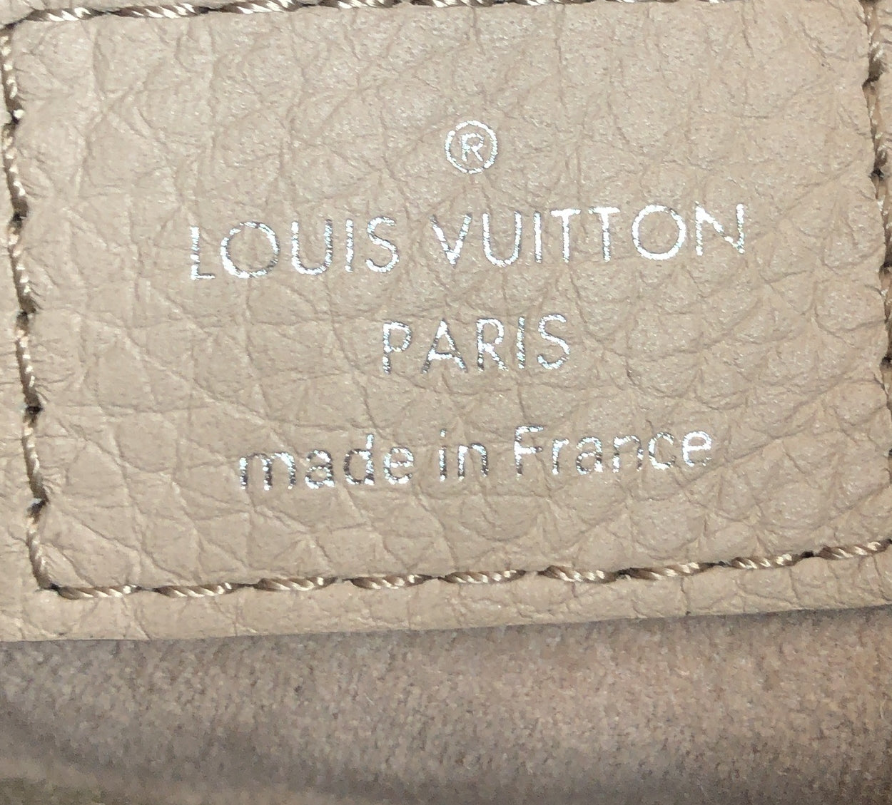 Louis Vuitton Why Knot Shoulder Bag Mahina Leather MM