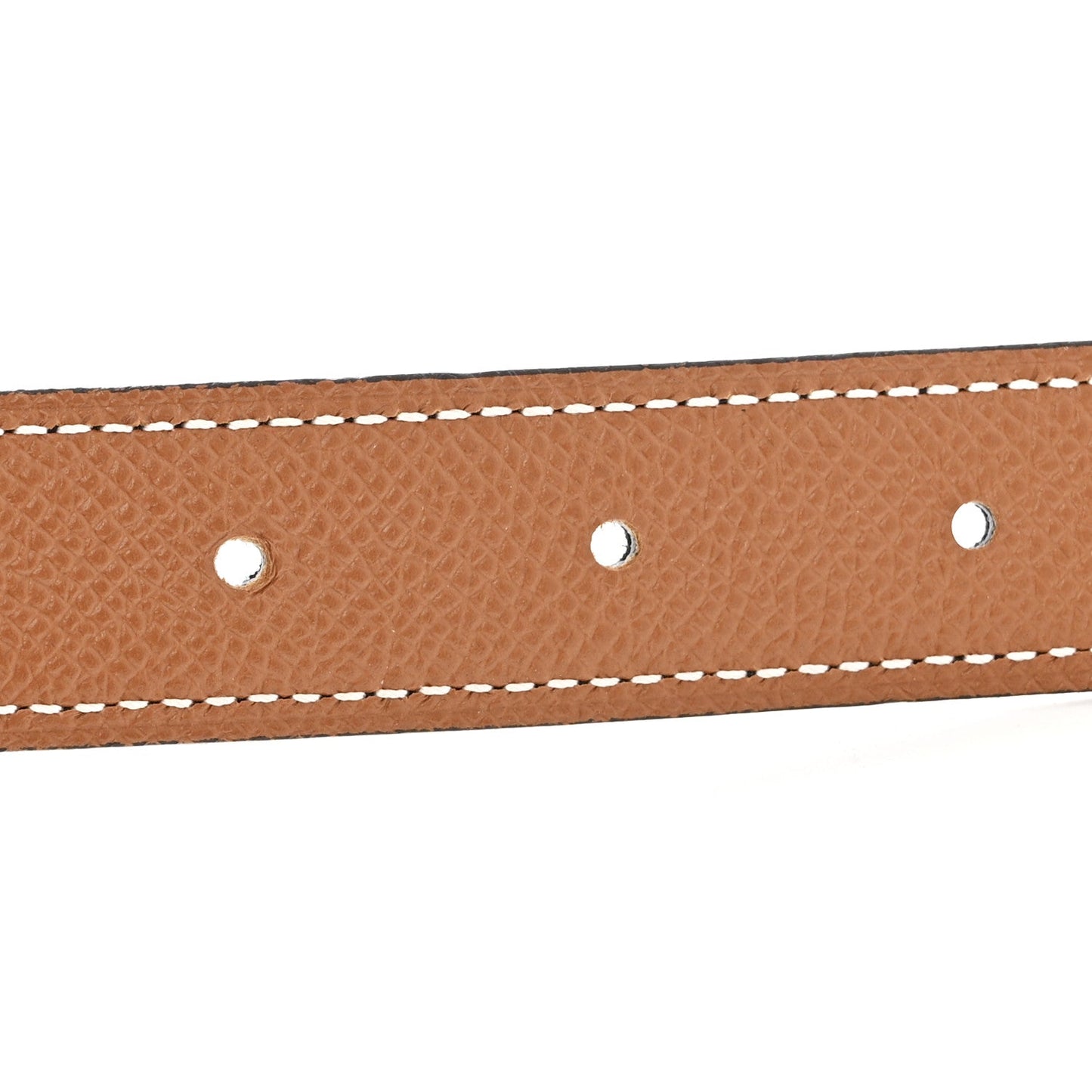 Hermes Swift Epsom 24mm HDN Belt 90 36 Black Gold