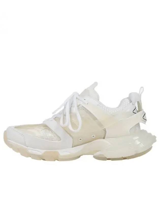 Luxury Balenciaga Trending 2026 Track Clear Sole Low Top Sneakers White