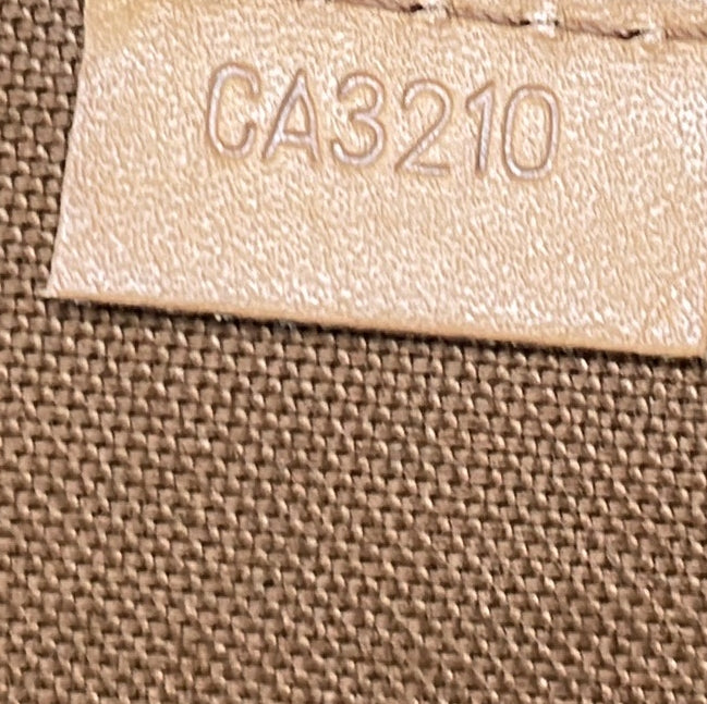 Louis Vuitton Petit Sac Plat Bag Monogram Canvas