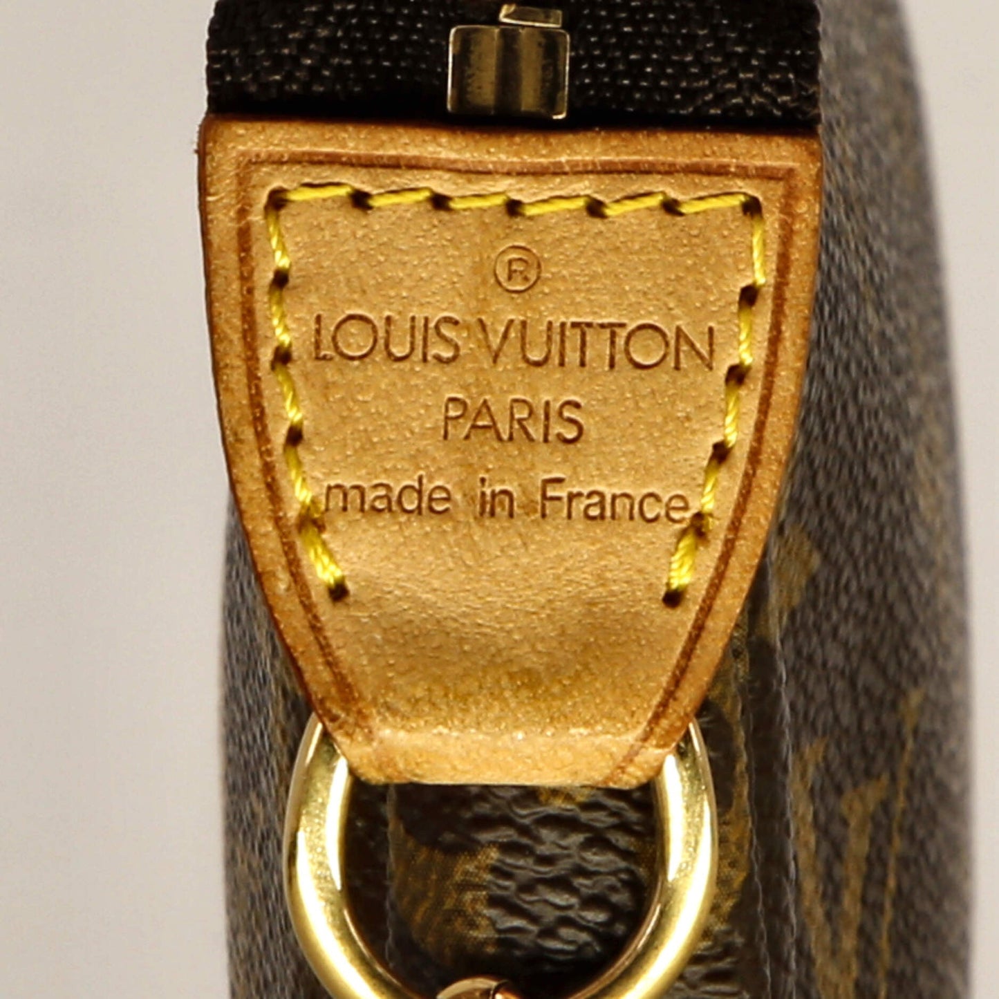 Louis Vuitton Pochette Accessoires Limited Edition Monogram Canvas Mini