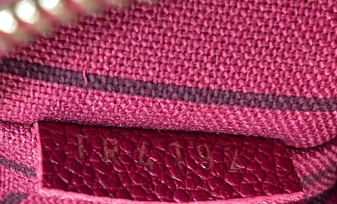 Louis Vuitton Lumine Handbag Monogram Empreinte Leather PM