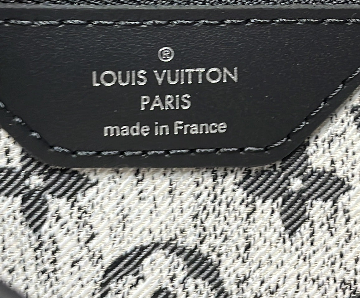 Louis Vuitton Neverfull NM Tote Monogram Jacquard Denim MM
