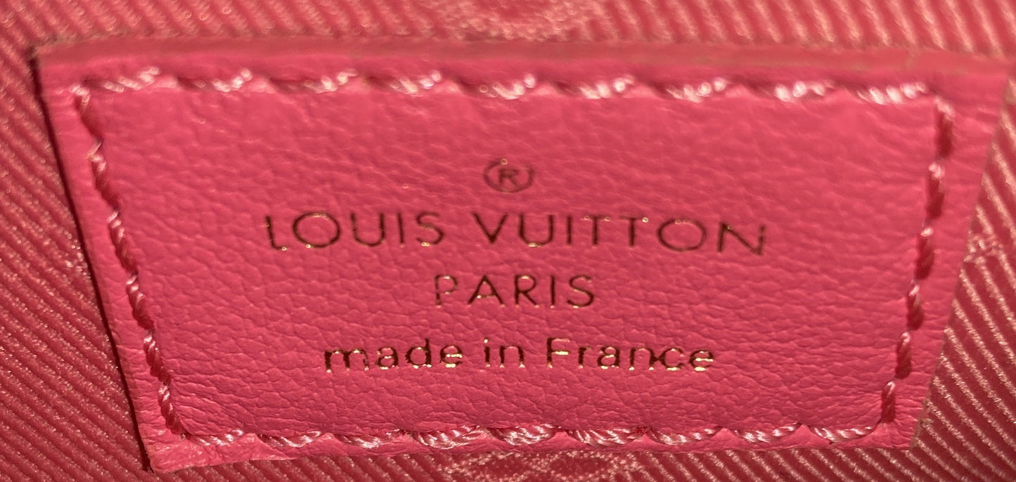 Louis Vuitton Over The Moon Bag Bubblegram Leather