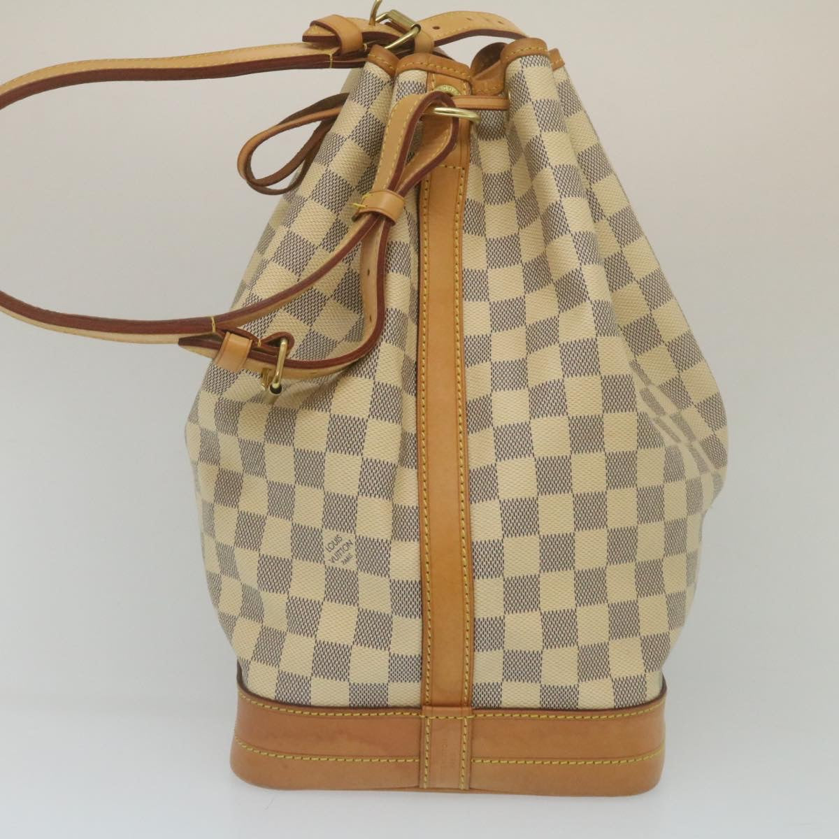 LOUIS VUITTON Damier Azur Noe Shoulder Bag N42222 LV 29310