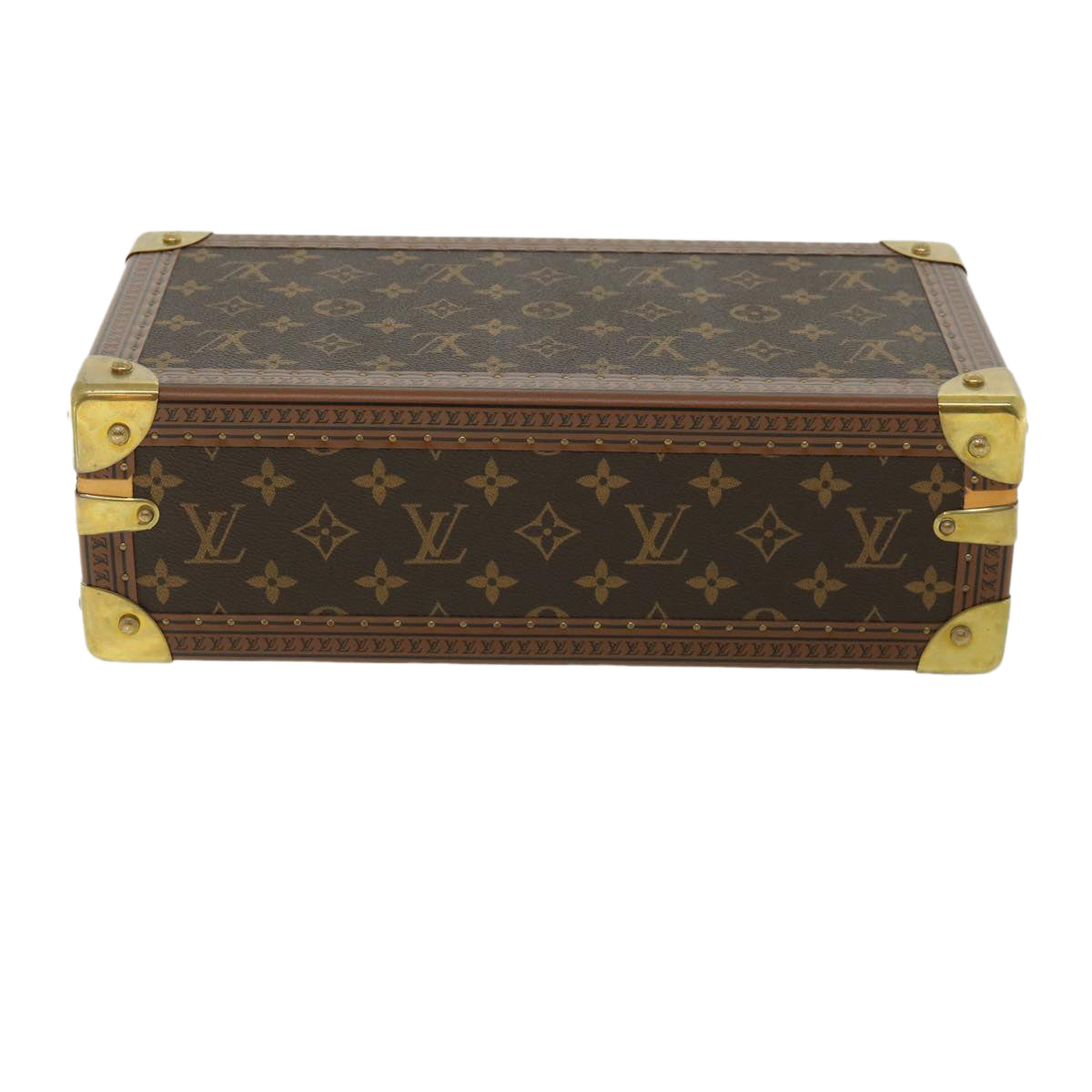 LOUIS VUITTON Monogram Coffret 8 Montor Trunk Watch case M20016 LV 29887A