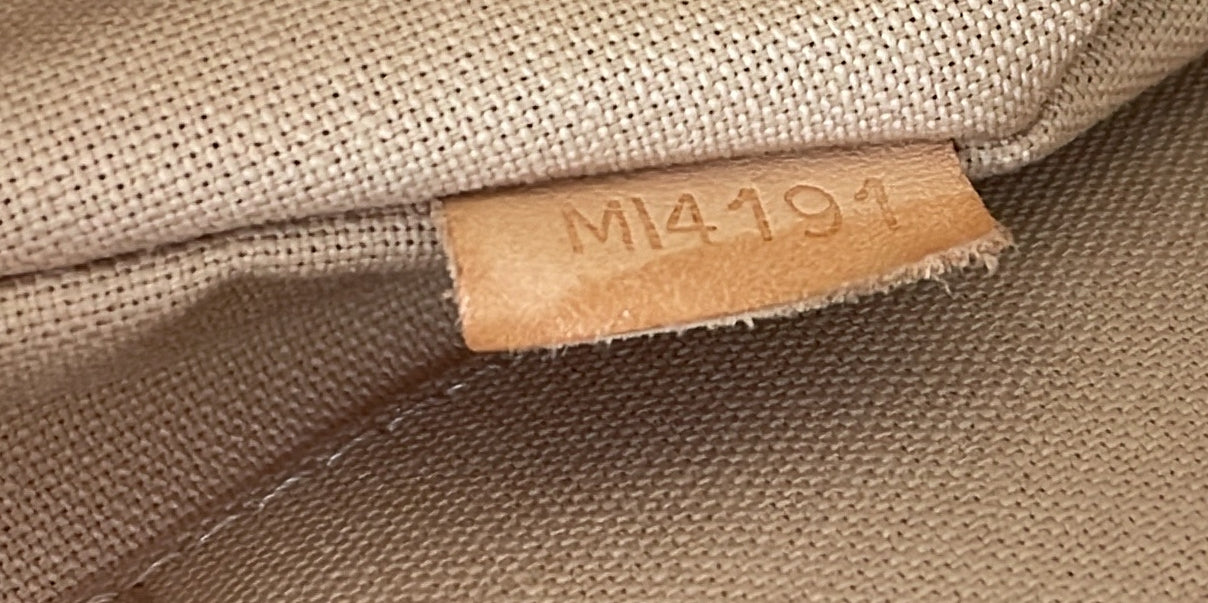 Louis Vuitton Siracusa Handbag Damier PM
