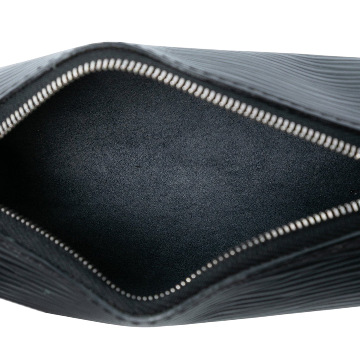 Black Louis Vuitton Epi Pochette Papillon Handbag