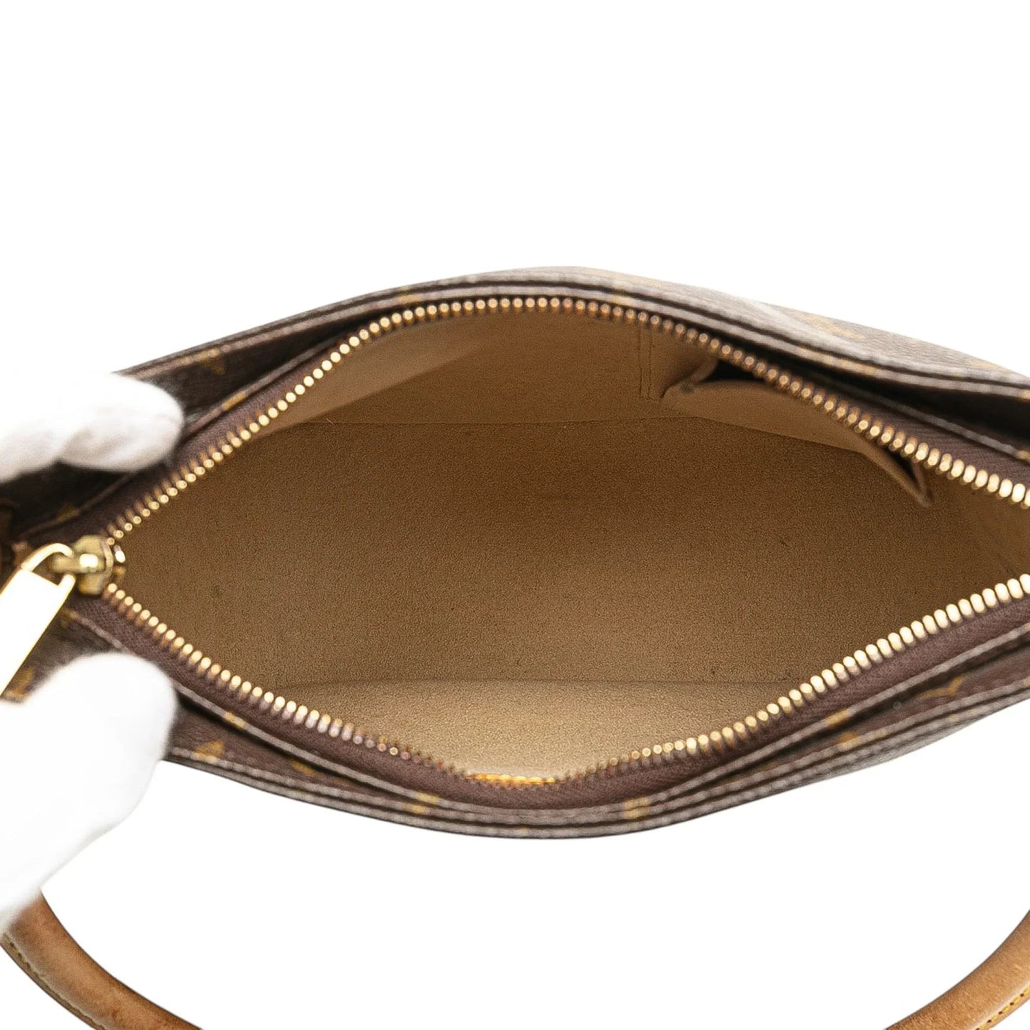 Brown Louis Vuitton Monogram Looping MM Shoulder Bag