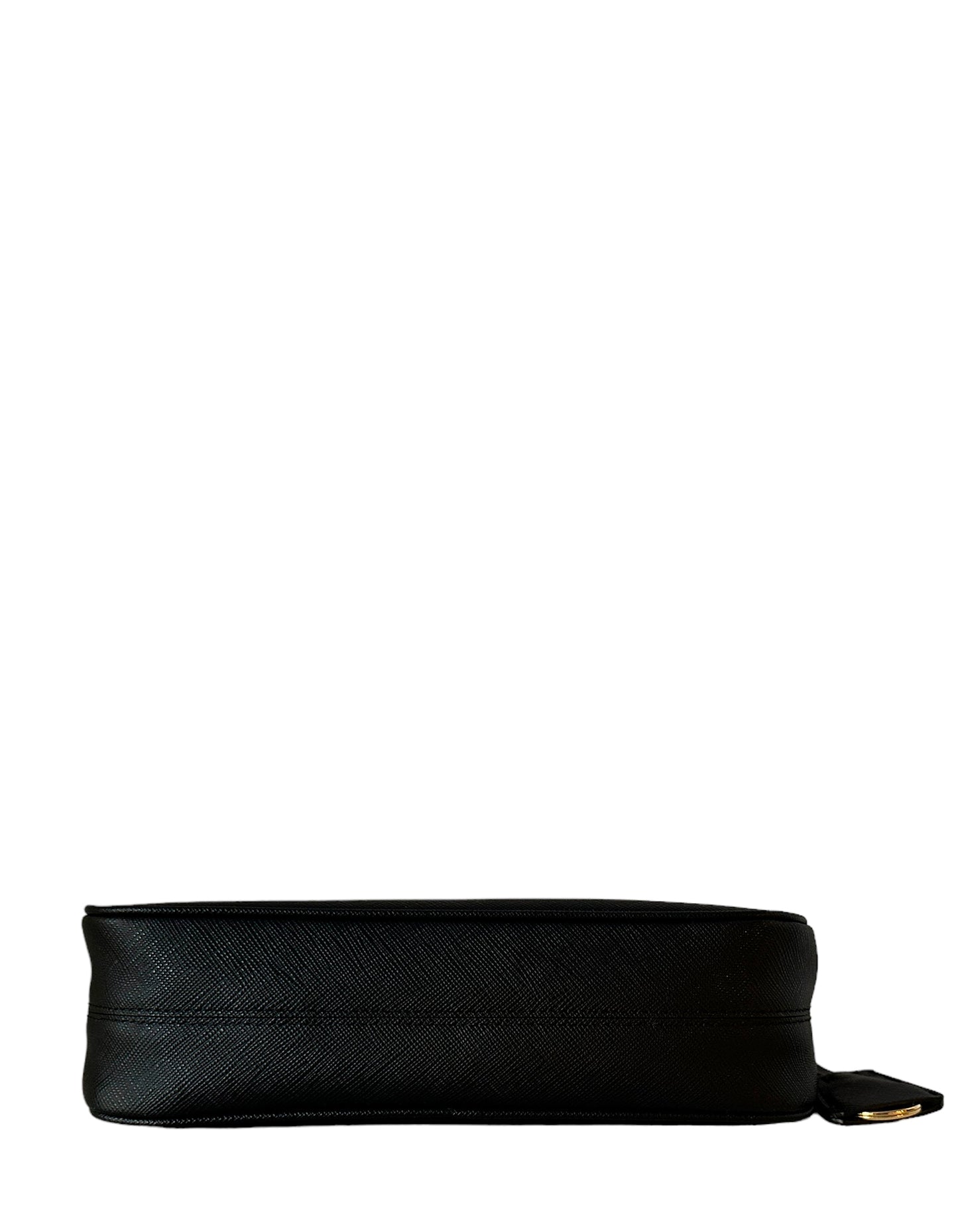 Prada Black Saffiano Lux Leather Re-Edition 2005 Crossbody Bag