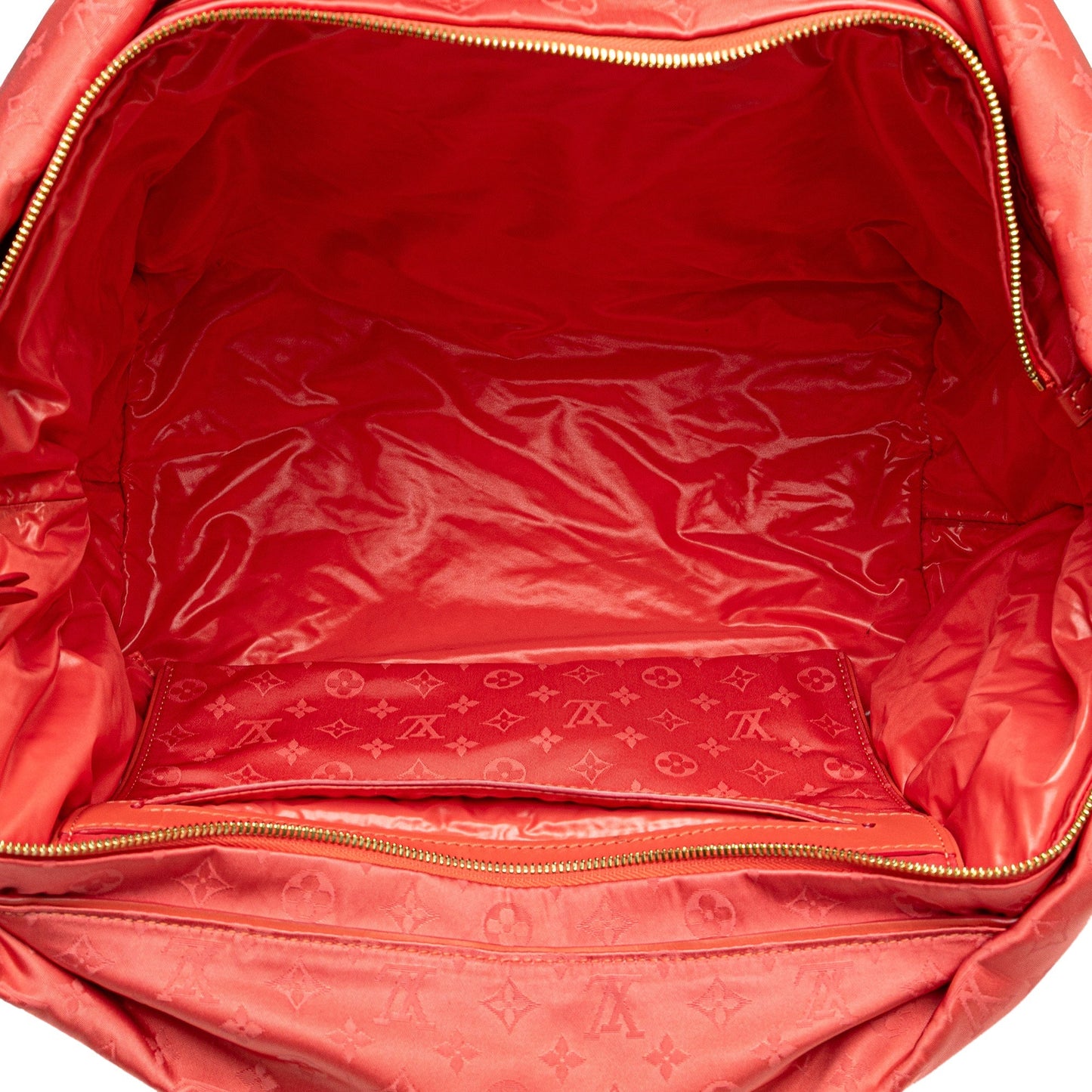 Pink Louis Vuitton Monogram Nylon Nouvelle Vague Beach Bag Satchel