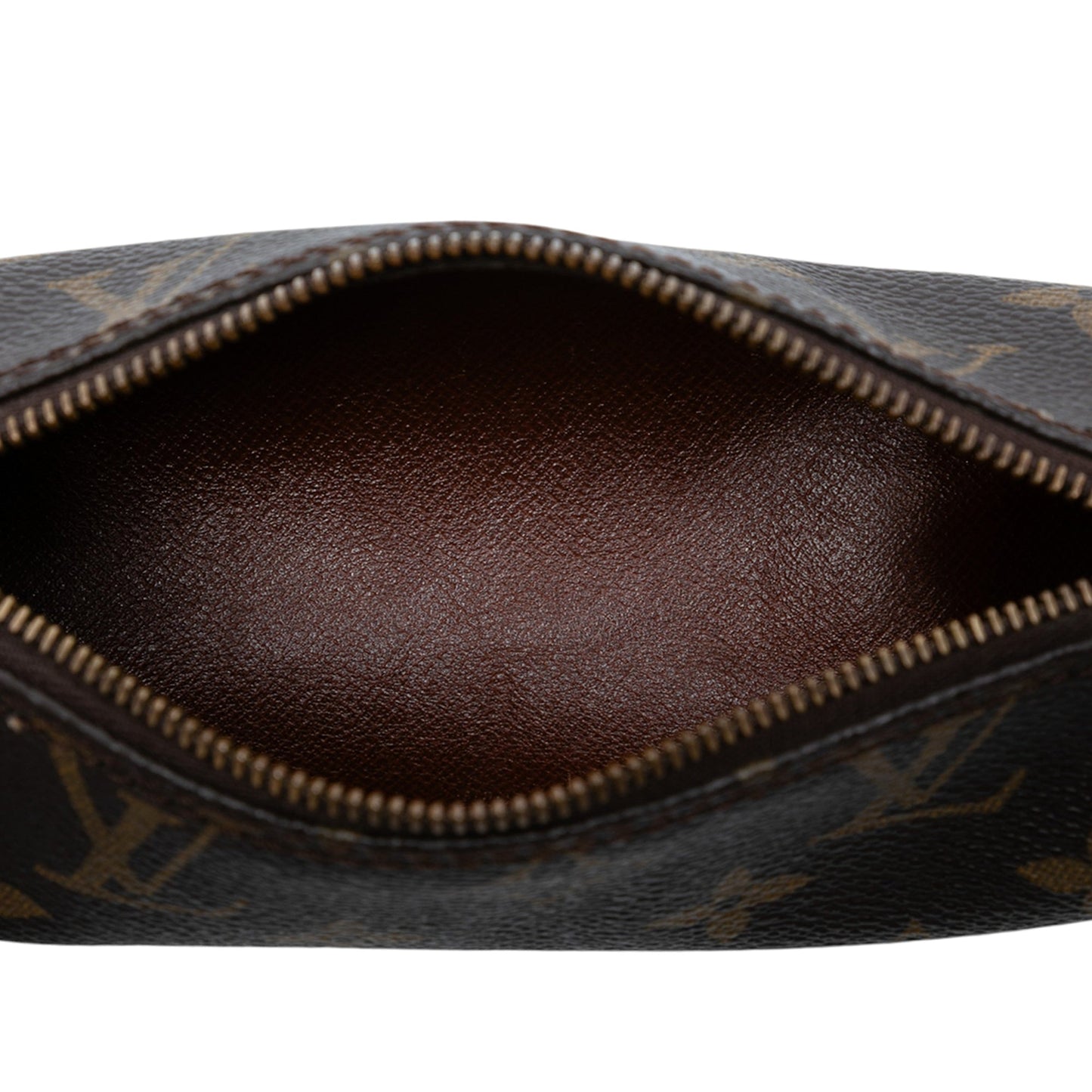 Brown Louis Vuitton Monogram Papillon Pochette Handbag