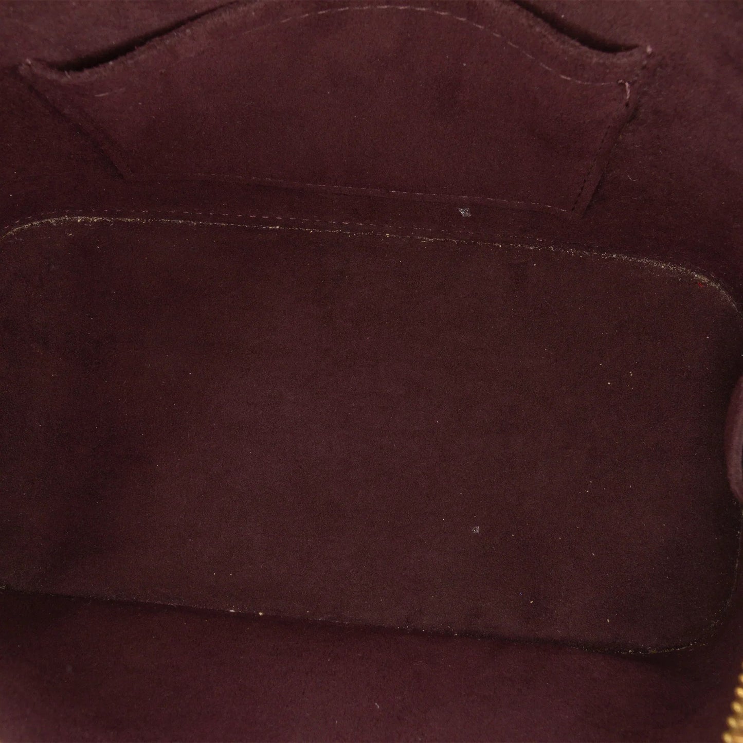 Purple Louis Vuitton Monogram Vernis Flower Alma BB Satchel