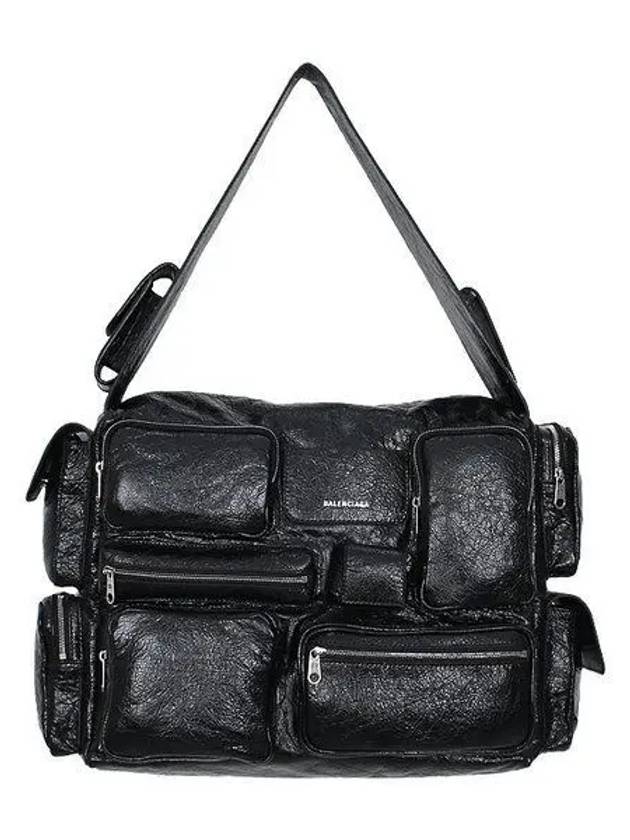 Luxury Balenciaga Trending 2026 Superbusy Large Shoulder Bag Black